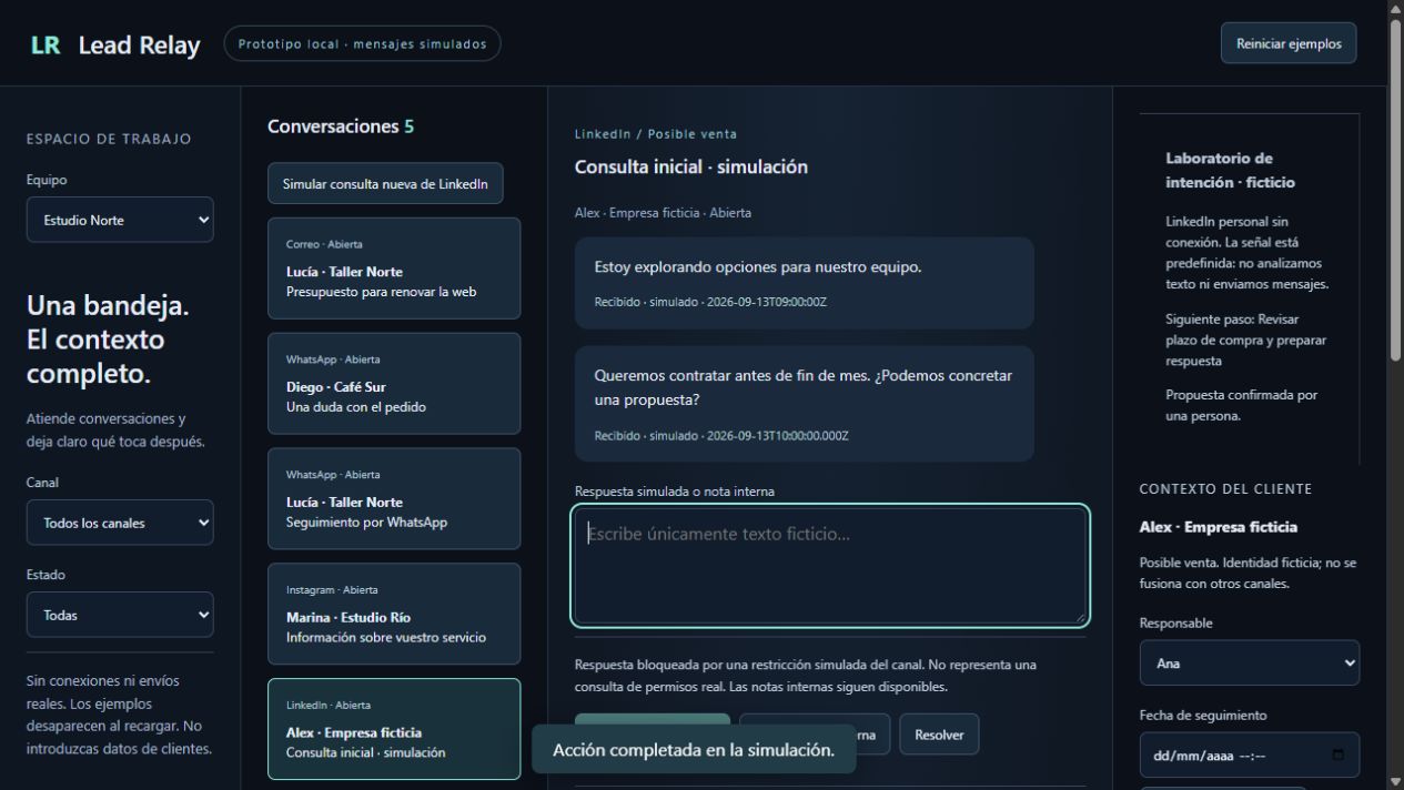 Possible sale and updated next step after human confirmation